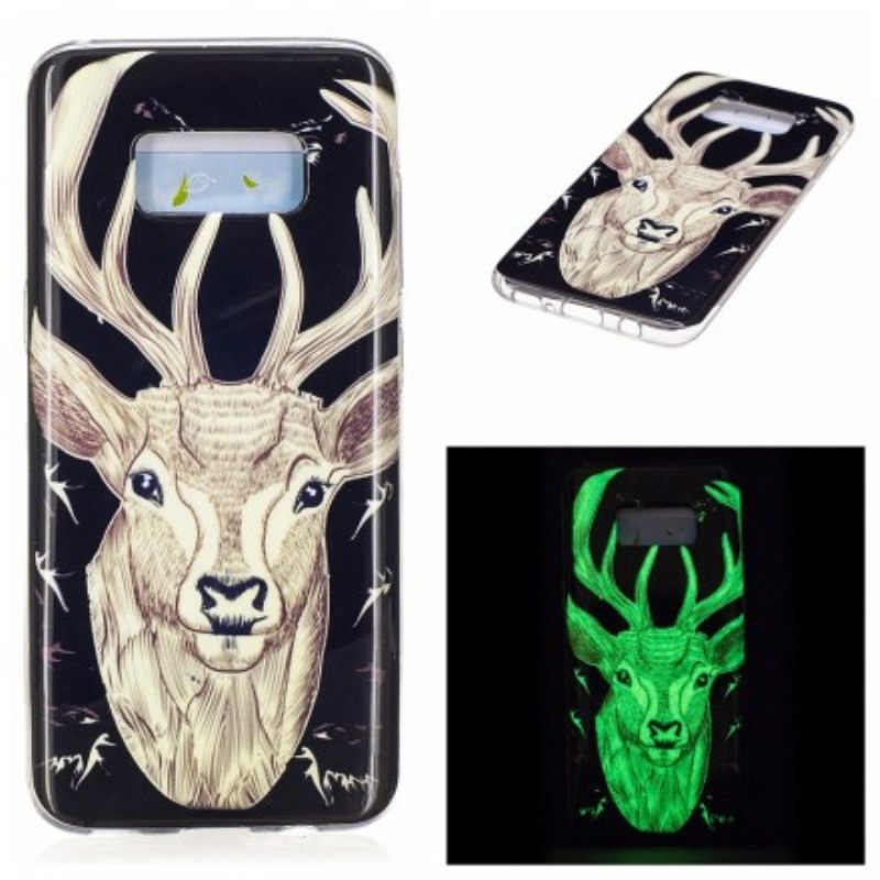 θηκη κινητου Samsung Galaxy S8 Fluorescent Majestic Stag