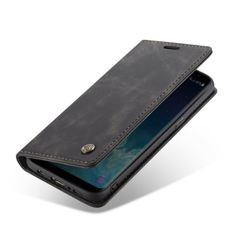 θηκη κινητου Samsung Galaxy S8 Θήκη Flip Caseme Faux Leather