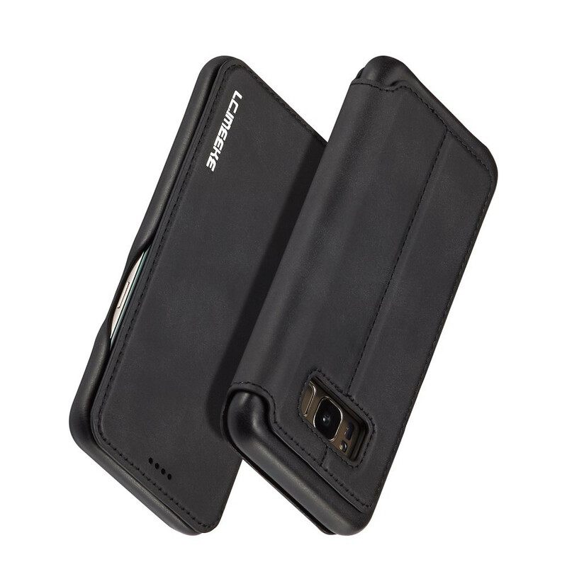 θηκη κινητου Samsung Galaxy S8 Θήκη Flip Lc.imeeke Leather Effect