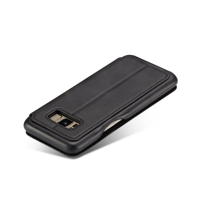 θηκη κινητου Samsung Galaxy S8 Θήκη Flip Lc.imeeke Leather Effect