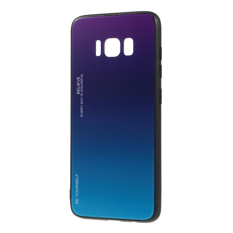 Θήκη Samsung Galaxy S8 Tempered Glass Be Yourself