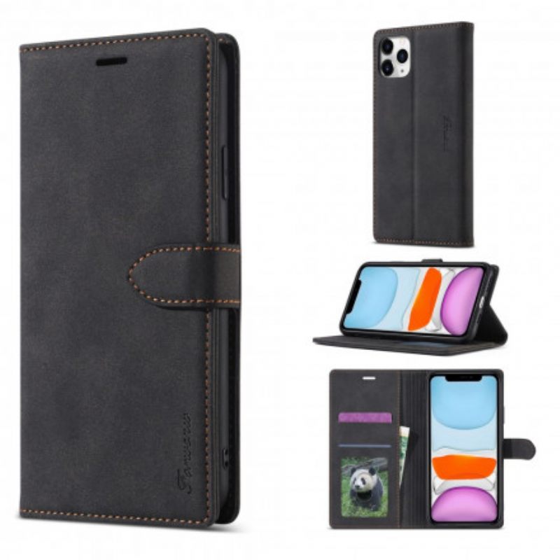 Κάλυμμα iPhone 11 Pro Faux Leather Forwenw