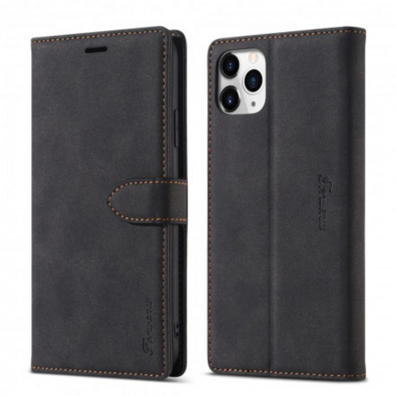 Κάλυμμα iPhone 11 Pro Faux Leather Forwenw