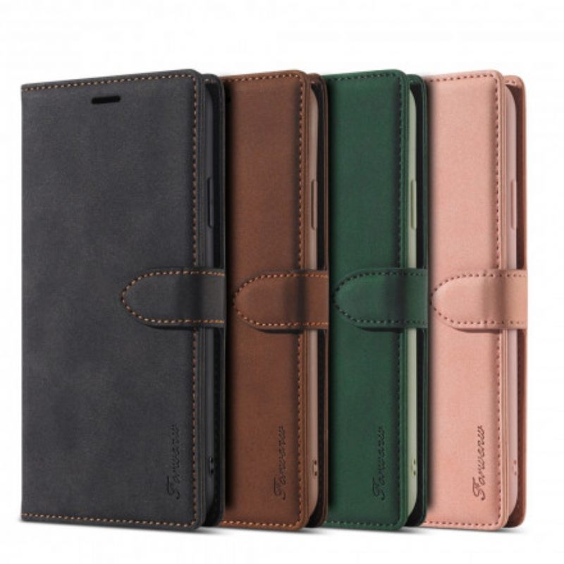 Κάλυμμα iPhone 11 Pro Faux Leather Forwenw