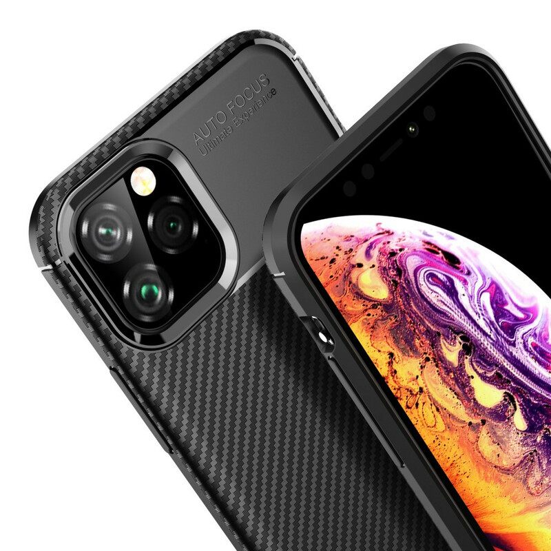 Θήκη iPhone 11 Pro Ευέλικτη Υφή Από Ανθρακονήματα