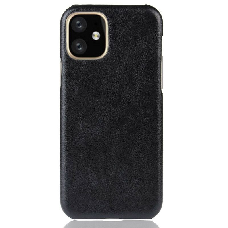 Θήκη iPhone 11 Pro Litchi Leather Effect