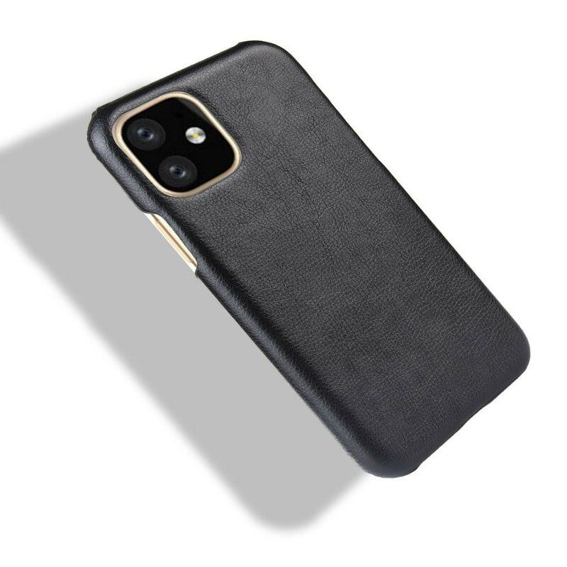 Θήκη iPhone 11 Pro Litchi Leather Effect