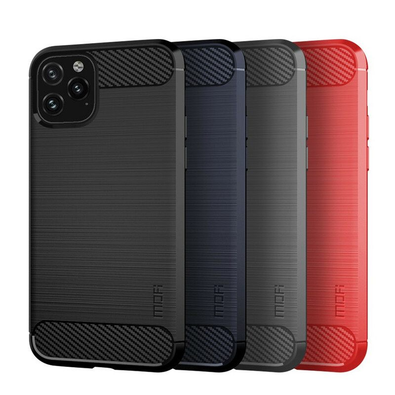 Θήκη iPhone 11 Pro Mofi Brushed Carbon Fiber