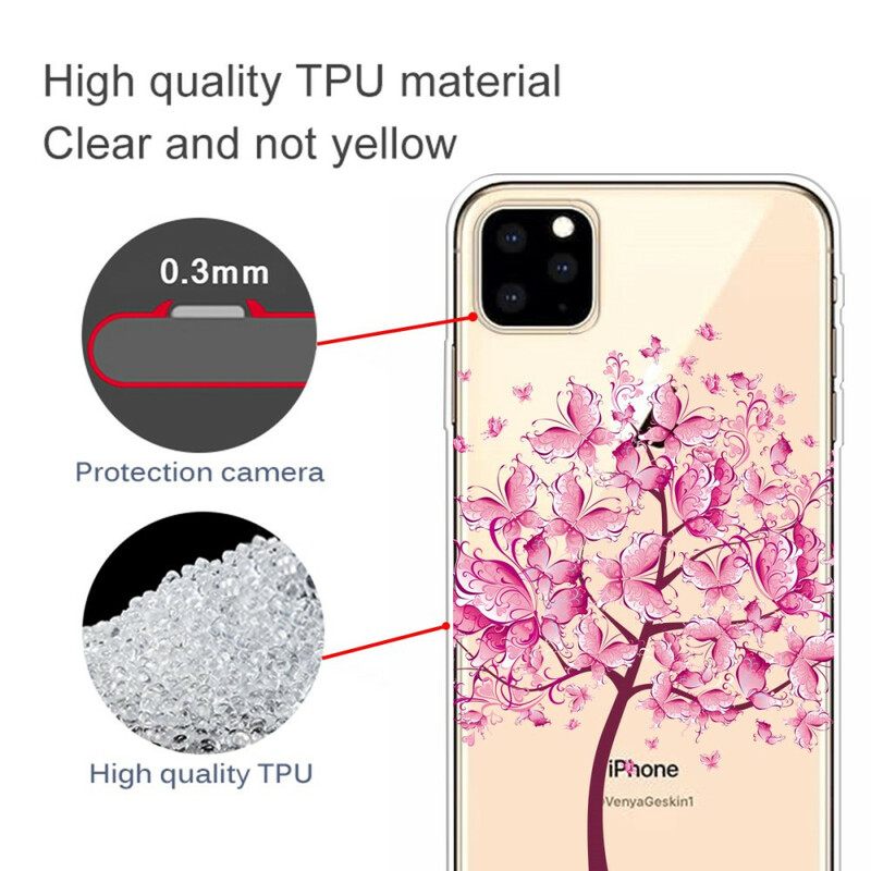 Θήκη iPhone 11 Pro Pink Tree Top