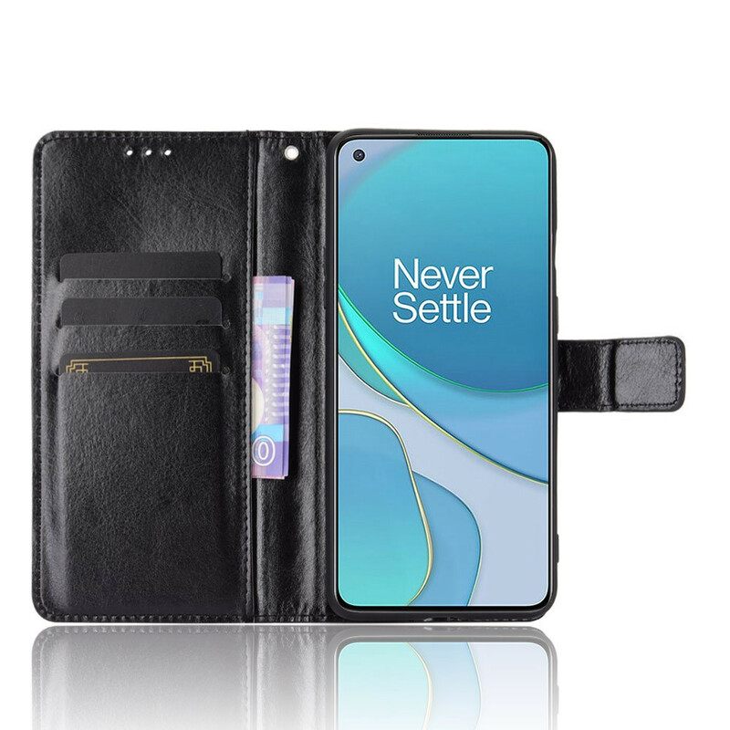 δερματινη θηκη OnePlus 8T Λαμπερό Συνθετικό Δέρμα