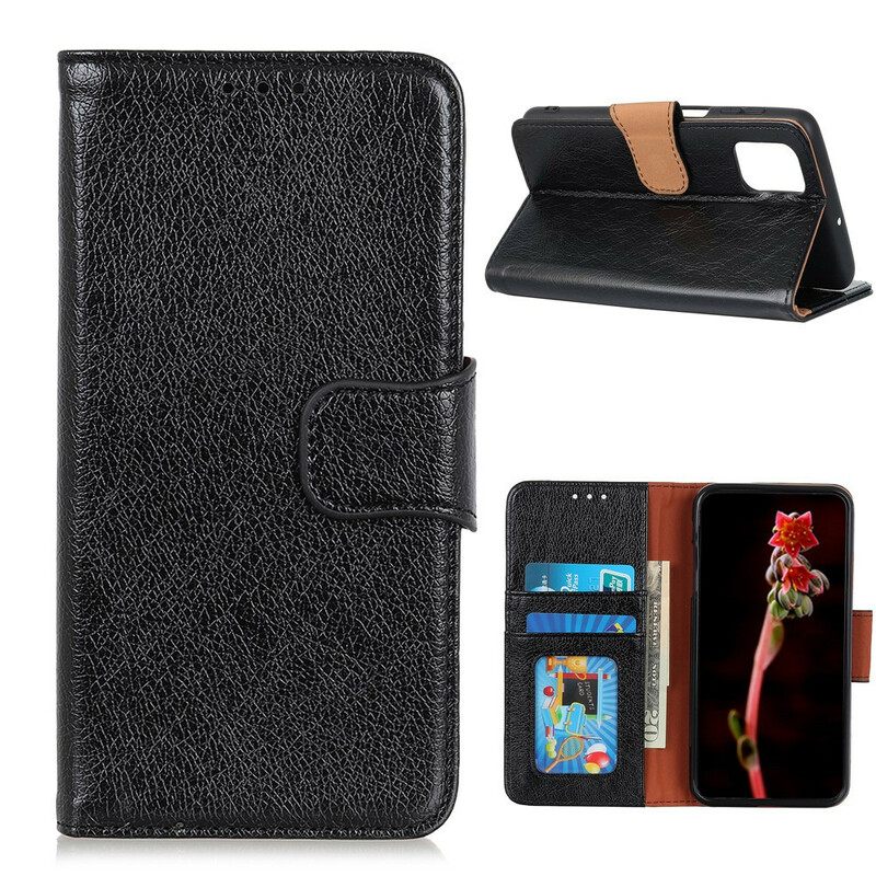 Κάλυμμα OnePlus 8T Split Nappa Leather