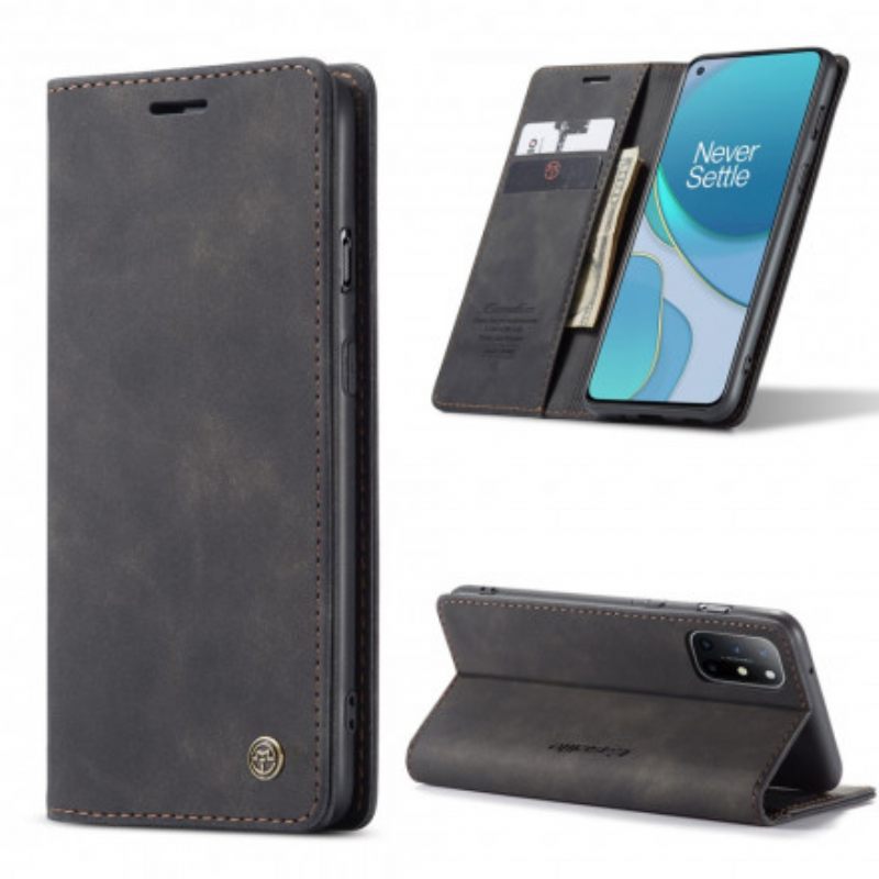 θηκη κινητου OnePlus 8T Θήκη Flip Caseme Faux Leather