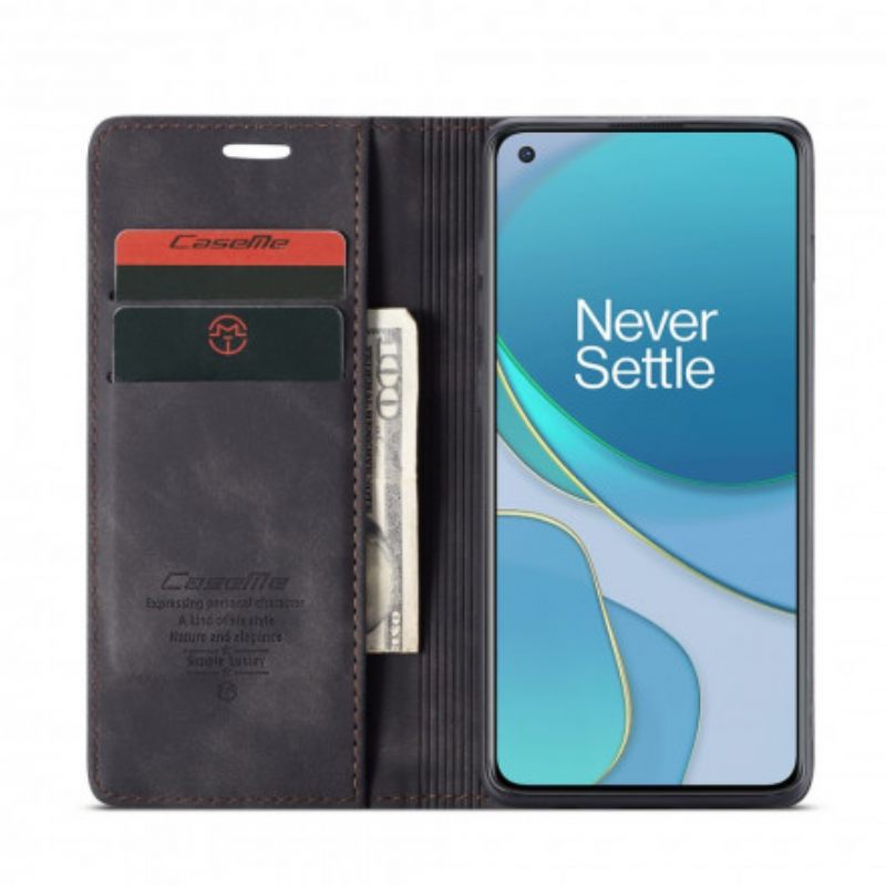 θηκη κινητου OnePlus 8T Θήκη Flip Caseme Faux Leather