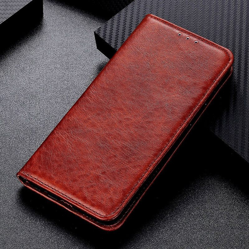 θηκη κινητου OnePlus 8T Θήκη Flip Elegance Split Leather Litchi