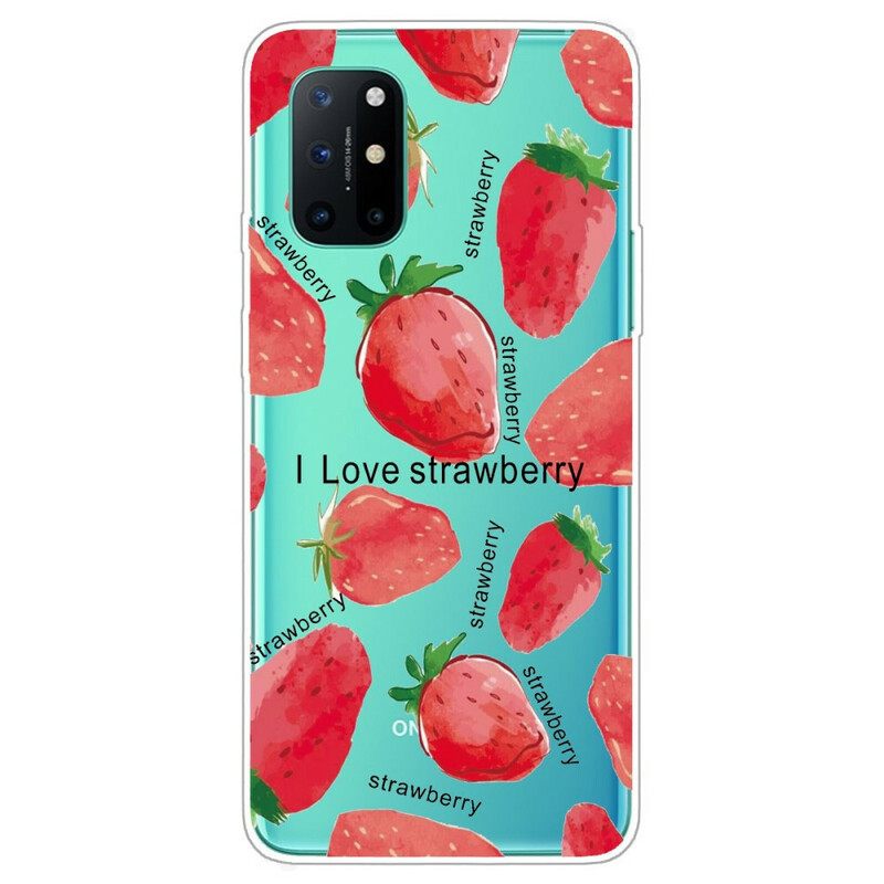 Θήκη OnePlus 8T Φράουλα / I Love Strawberry