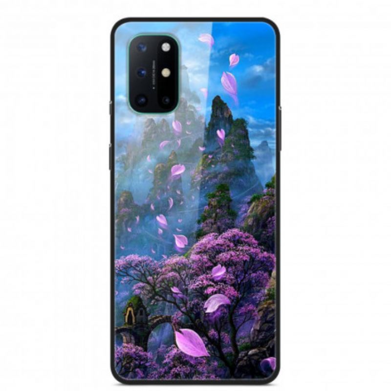 Θήκη OnePlus 8T Γυαλί Fantasy Landscape Tempered Glass