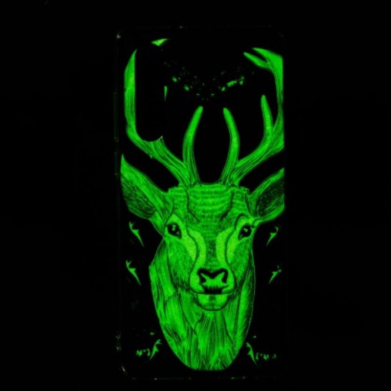 θηκη κινητου Huawei P30 Fluorescent Majestic Stag