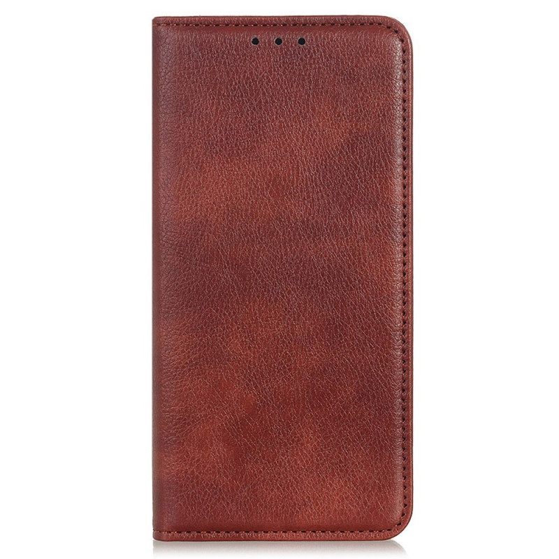 θηκη κινητου Google Pixel 7 Pro Θήκη Flip Litchi Split Leather