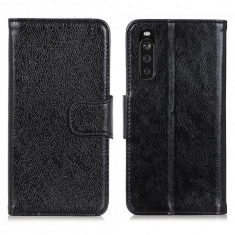 δερματινη θηκη Sony Xperia 10 III Split Nappa Leather