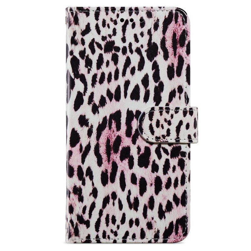 δερματινη θηκη Samsung Galaxy A13 Leopard Print