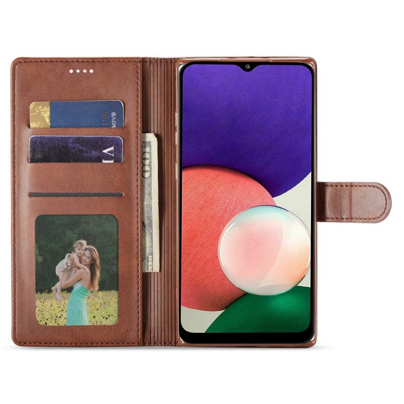 Κάλυμμα Samsung Galaxy A13 Lc.imeeke Leather Effect