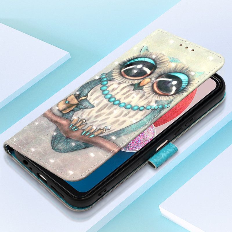 Κάλυμμα Samsung Galaxy A13 με κορδονι Miss Strappy Owl