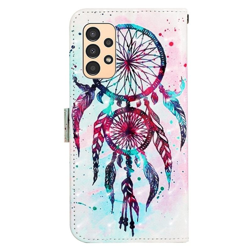 Κάλυμμα Samsung Galaxy A13 με κορδονι Strap Dream Catcher