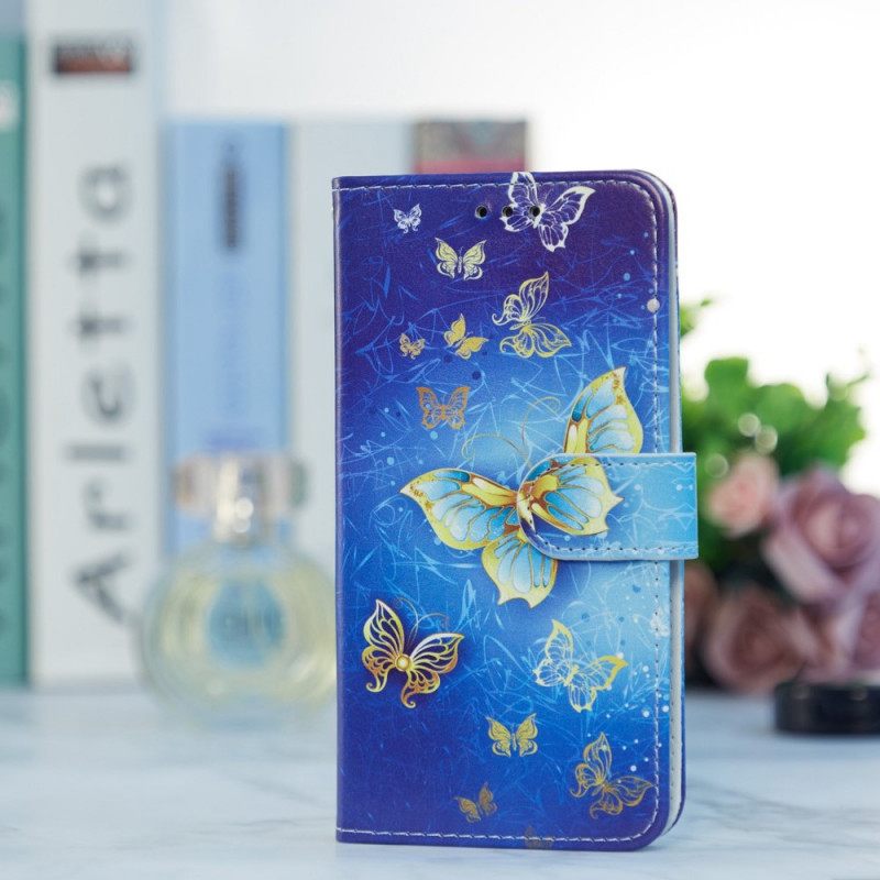 Θήκη Flip Samsung Galaxy A13 Flight Of Butterflies