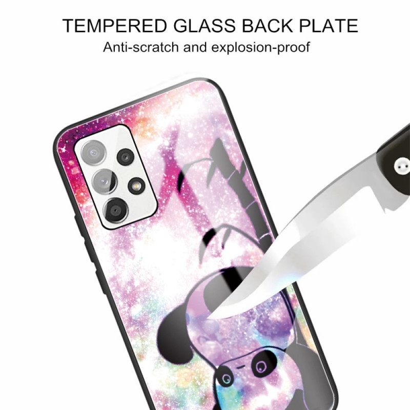 θηκη κινητου Samsung Galaxy A13 Panda Tempered Glass