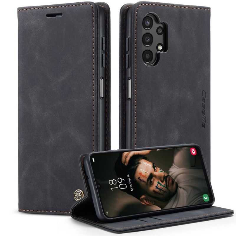 θηκη κινητου Samsung Galaxy A13 Θήκη Flip Caseme Faux Leather