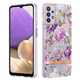 Θήκη Samsung Galaxy A13 Διάφανο Floral