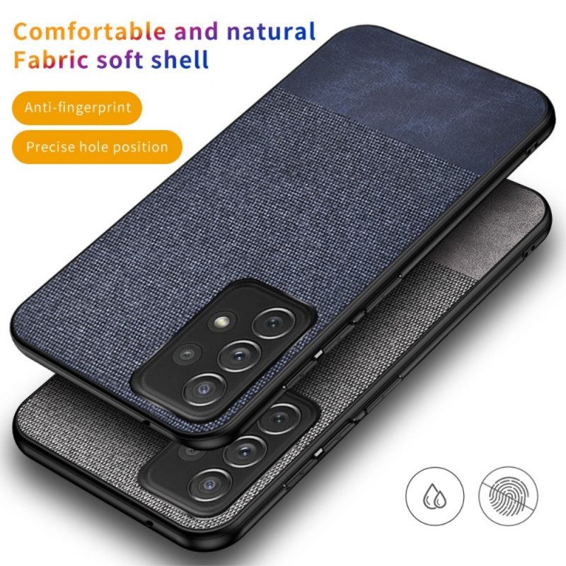 Θήκη Samsung Galaxy A13 Faux Leather Dual Texture