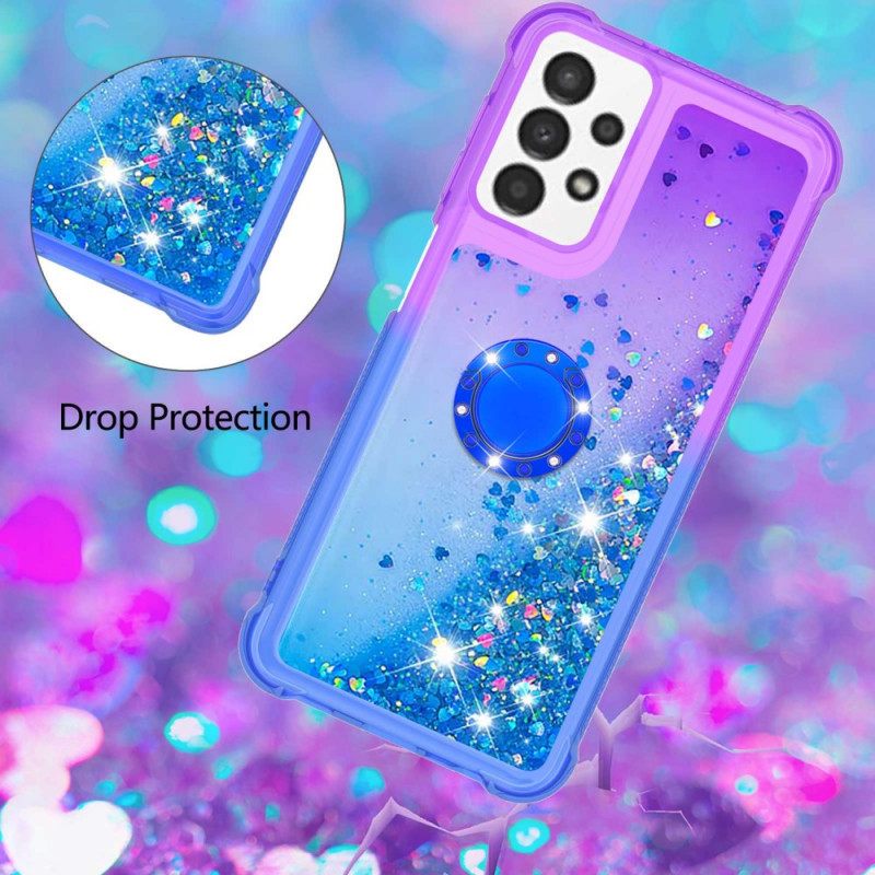 Θήκη Samsung Galaxy A13 Glitter Ring-support