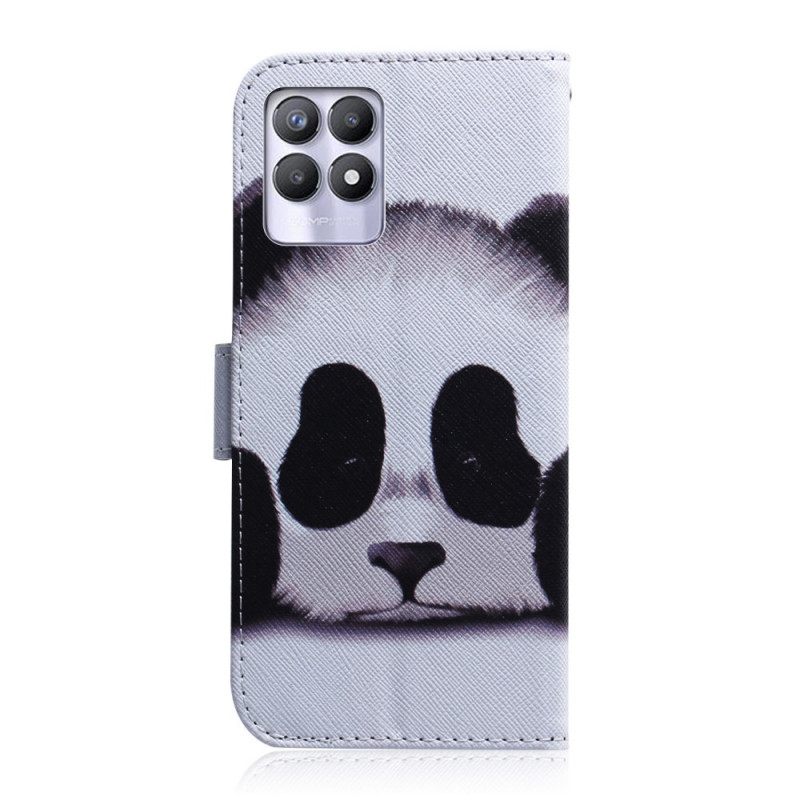 Κάλυμμα Realme 8i Πρόσωπο Panda