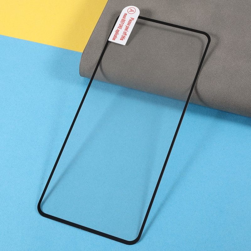 Realme 8I Black Edge Tempered Glass Screen Protector