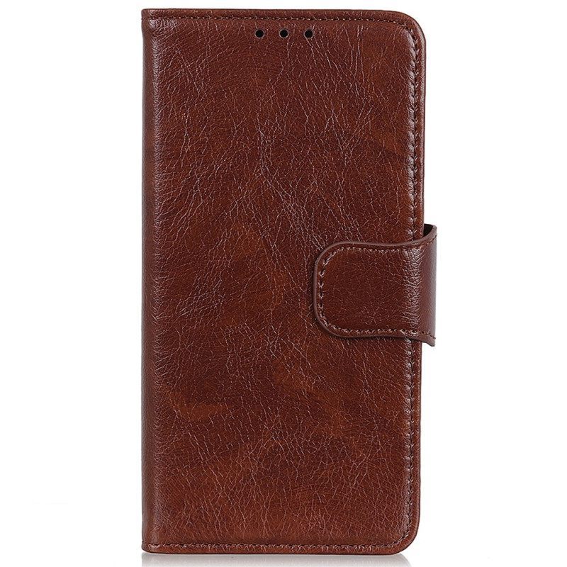 Κάλυμμα Motorola Edge 40 Pro Split Nappa Leather