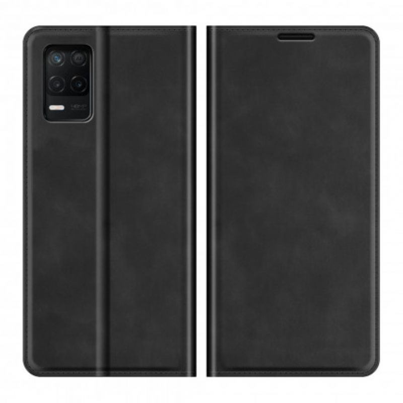 θηκη κινητου Realme 8 5G Θήκη Flip Άγγιγμα Δέρματος