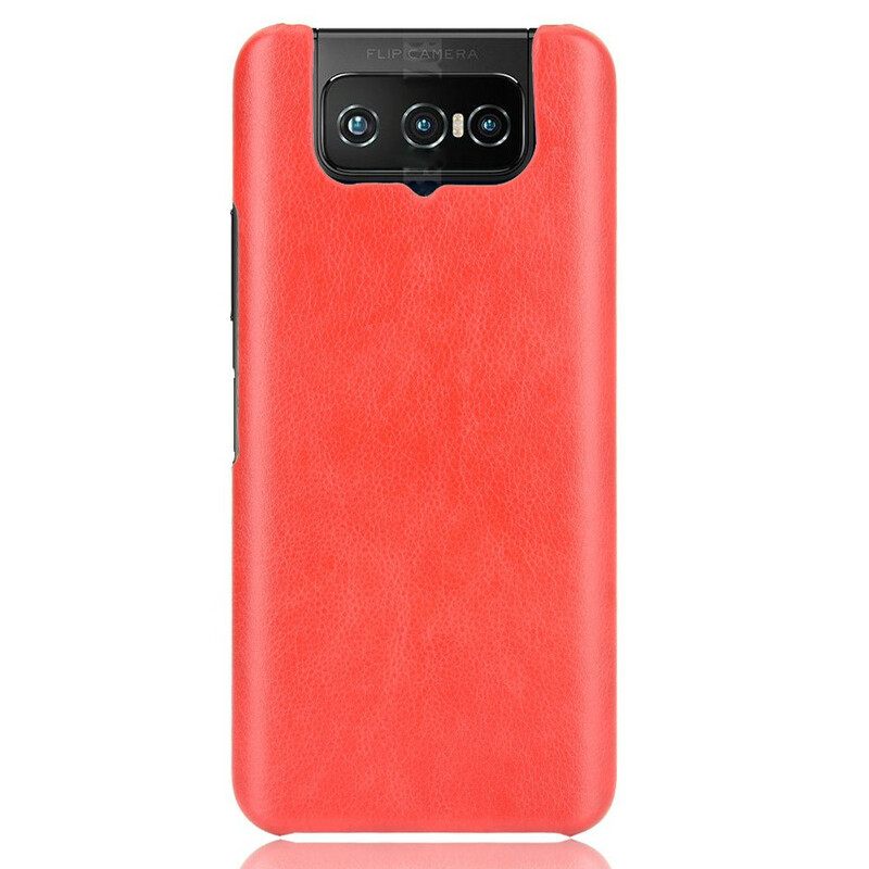 Θήκη Asus Zenfone 7 / 7 Pro Litchi Leather Effect