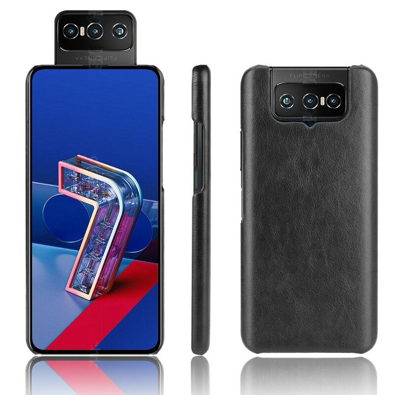 Θήκη Asus Zenfone 7 / 7 Pro Litchi Leather Effect