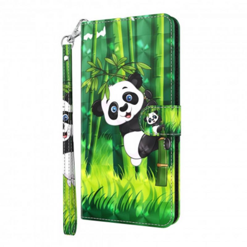 Κάλυμμα Xiaomi Mi 10T Lite / Redmi Note 9 Pro 5G Light Spot Panda Και Bamboo