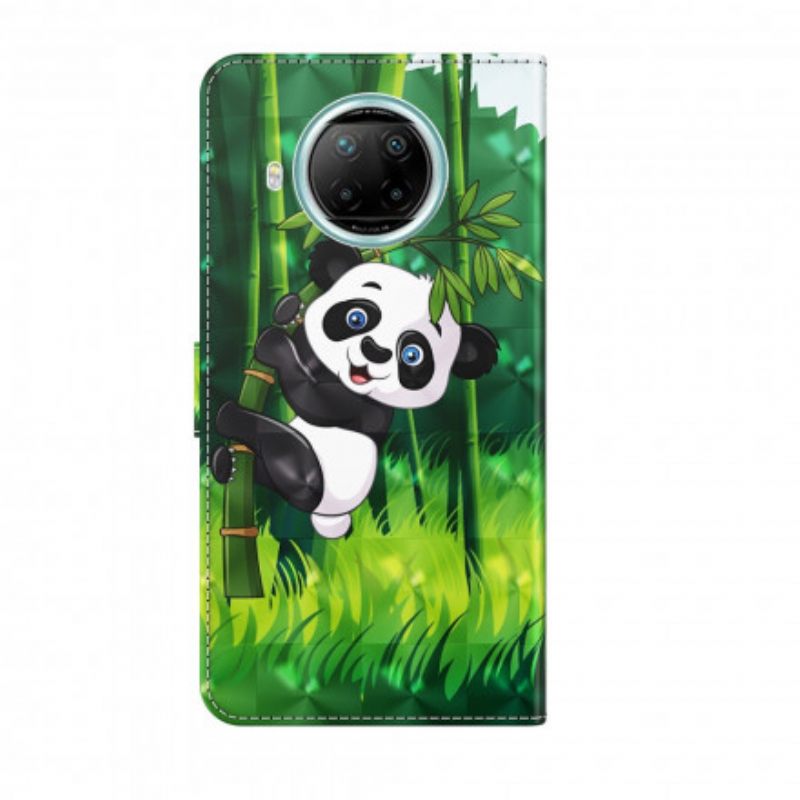 Κάλυμμα Xiaomi Mi 10T Lite / Redmi Note 9 Pro 5G Light Spot Panda Και Bamboo