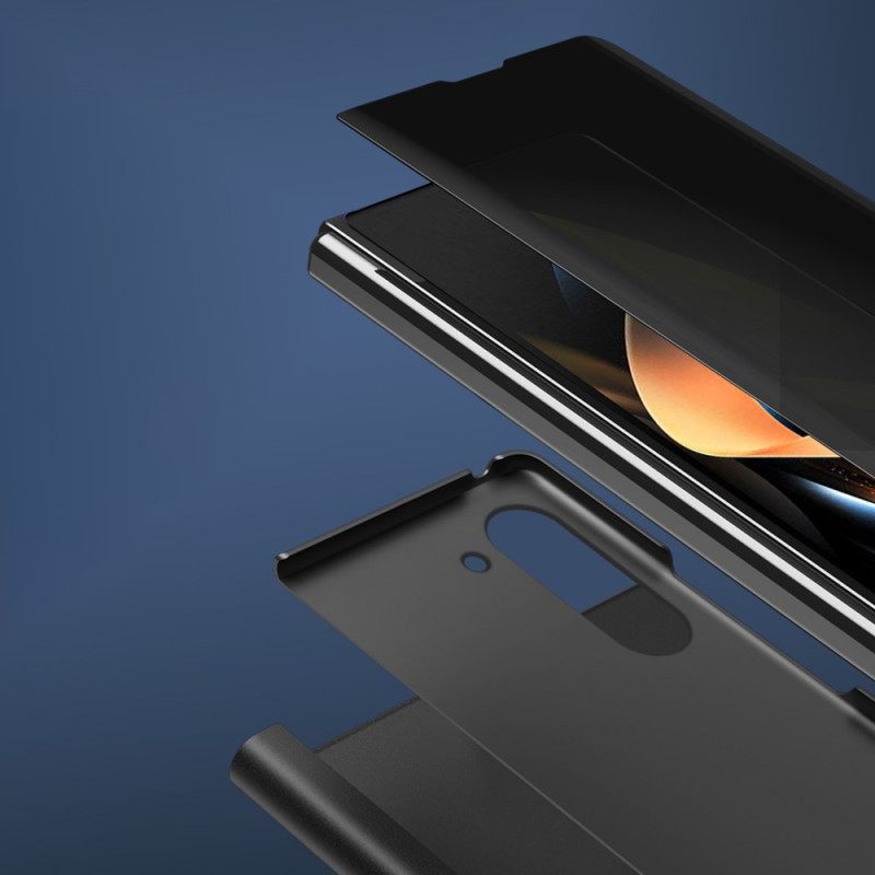 Δερματινη Θηκη Samsung Galaxy Z Fold 5 Κάλυμμα Καθρέφτη