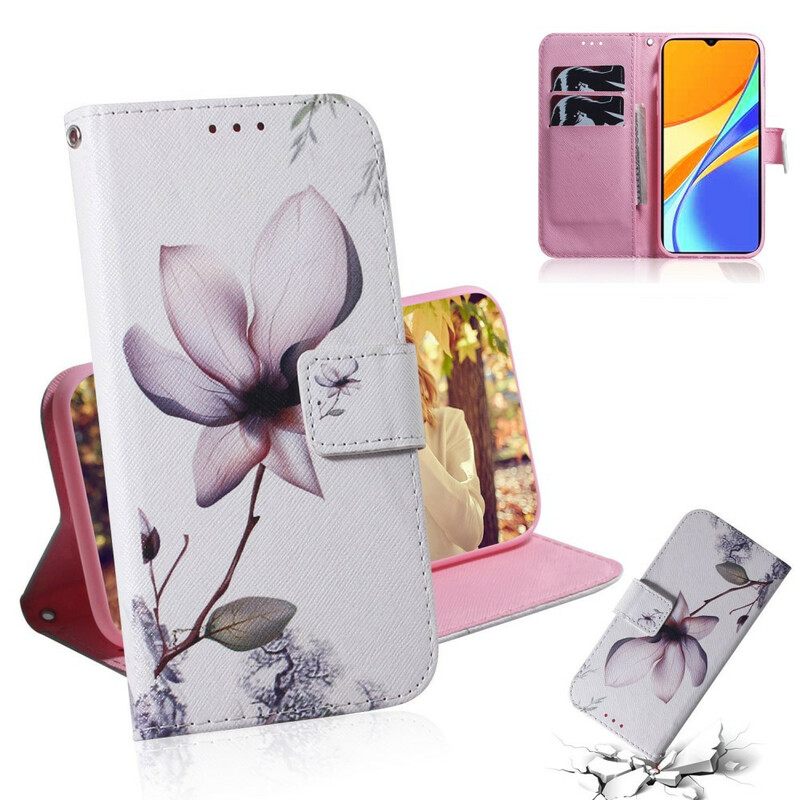 Κάλυμμα Xiaomi Redmi 9C Dusty Pink Flower