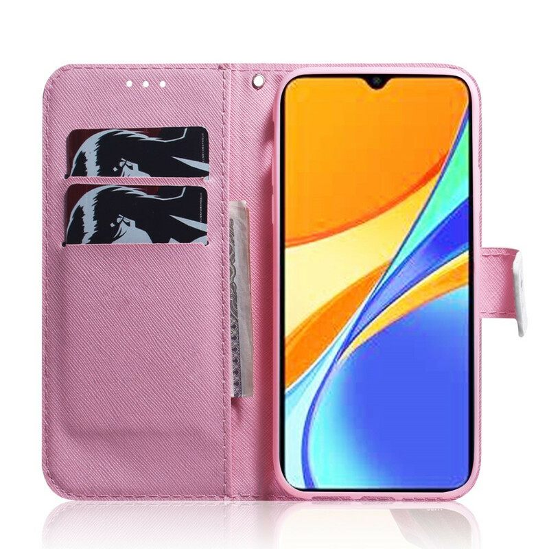 Κάλυμμα Xiaomi Redmi 9C Dusty Pink Flower