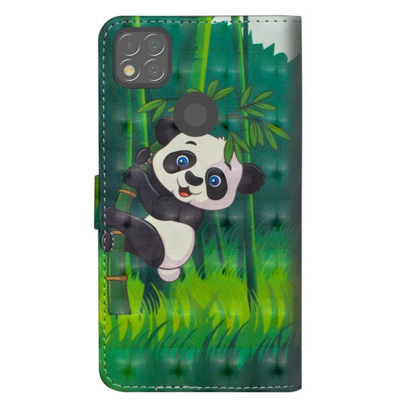 Κάλυμμα Xiaomi Redmi 9C Panda Και Bamboo