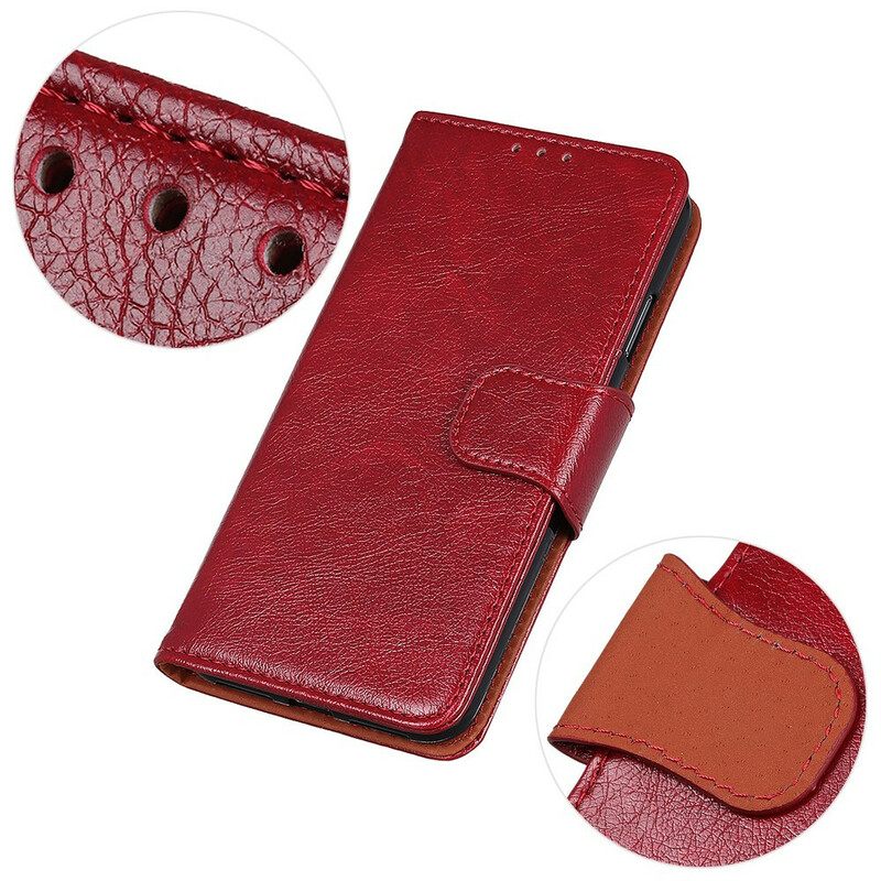 Κάλυμμα Xiaomi Redmi 9C Split Nappa Leather