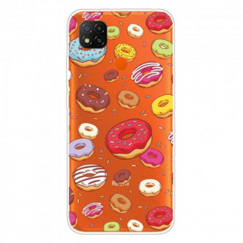 θηκη κινητου Xiaomi Redmi 9C Love Donuts