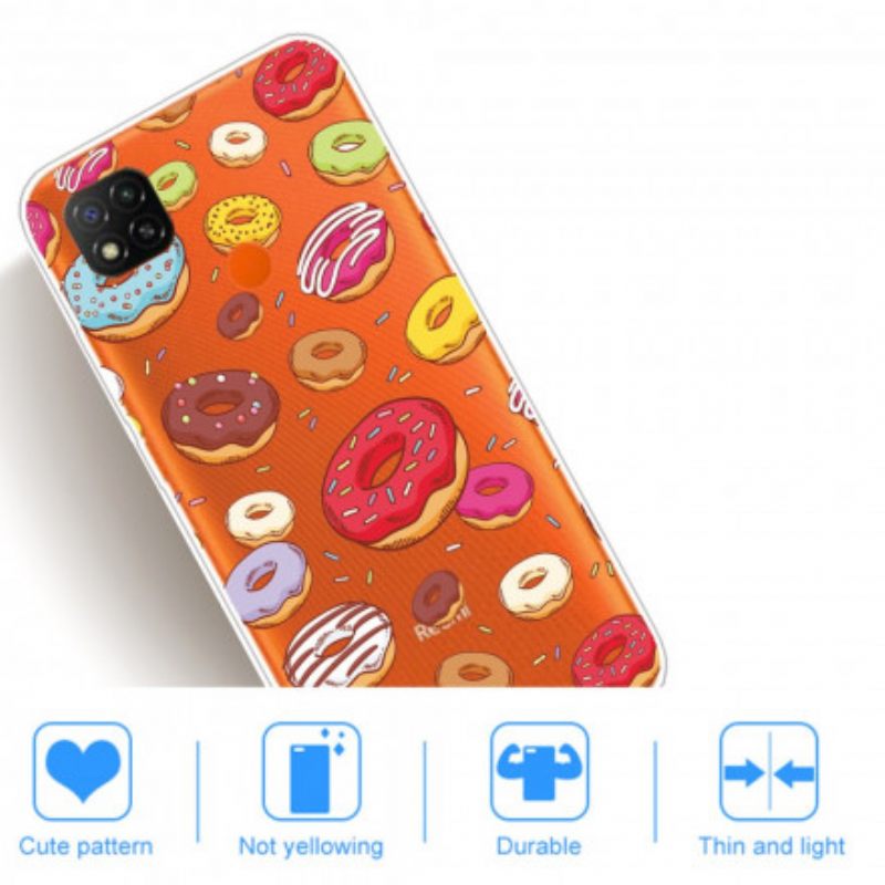 θηκη κινητου Xiaomi Redmi 9C Love Donuts