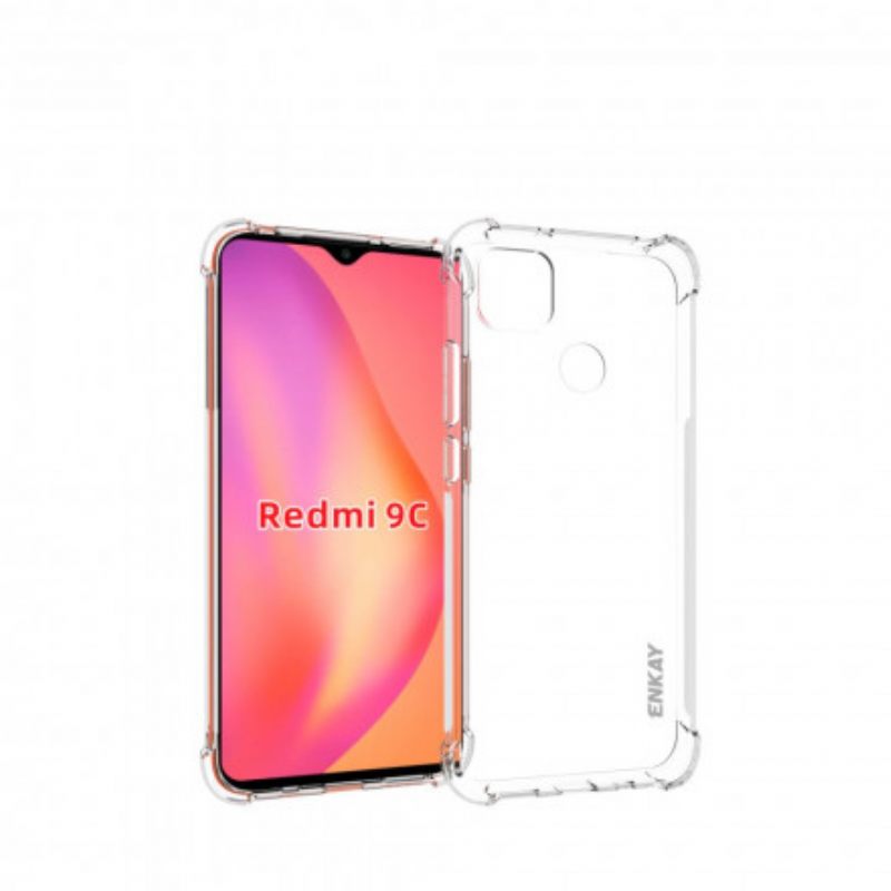 θηκη κινητου Xiaomi Redmi 9C Οθόνη Combo Και Tempered Glass Enkay