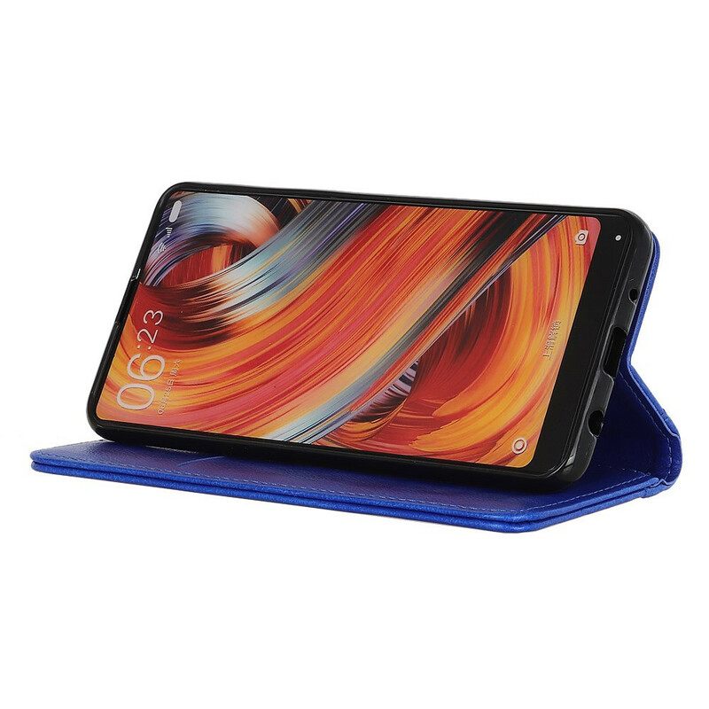 θηκη κινητου Xiaomi Redmi 9C Θήκη Flip Γούρι Litchi Split Leather